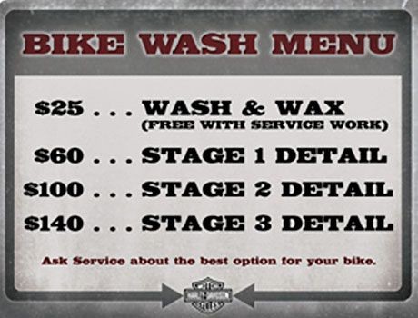 Bike Wash Service